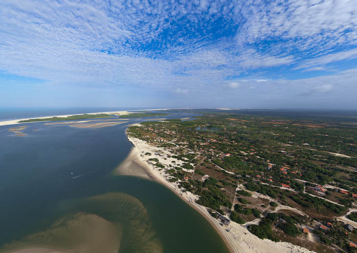 Spot de kite fréquenté? - Pas à Atins